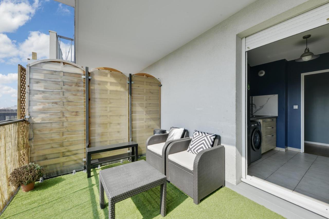Ferienwohnung Chic Apart With Great View Of Paris Saint-Denis  Exterior foto