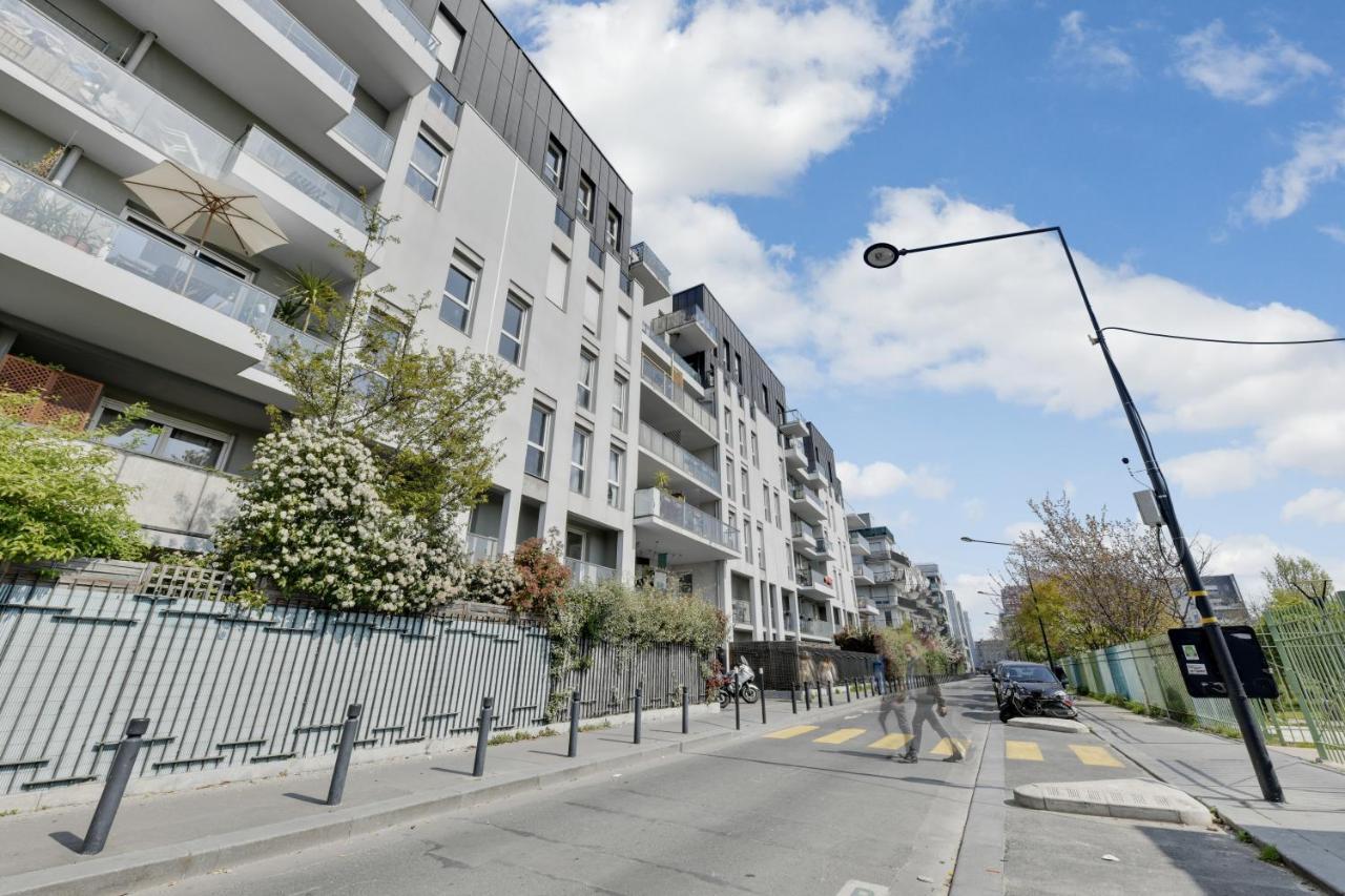 Ferienwohnung Chic Apart With Great View Of Paris Saint-Denis  Exterior foto